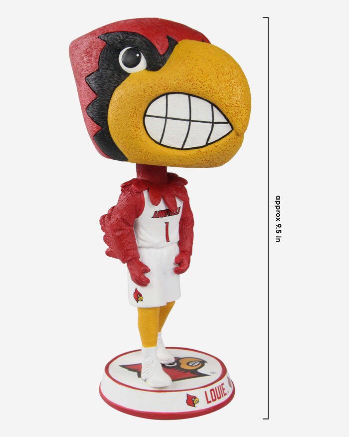 Louie Louisville Cardinals Mascot Bighead Bobblehead FOCO - FOCO.com