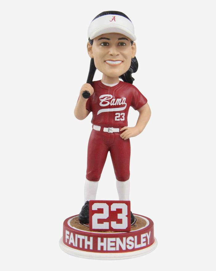 Faith Hensley Alabama Crimson Tide Softball Student Athlete Bobblehead FOCO - FOCO.com