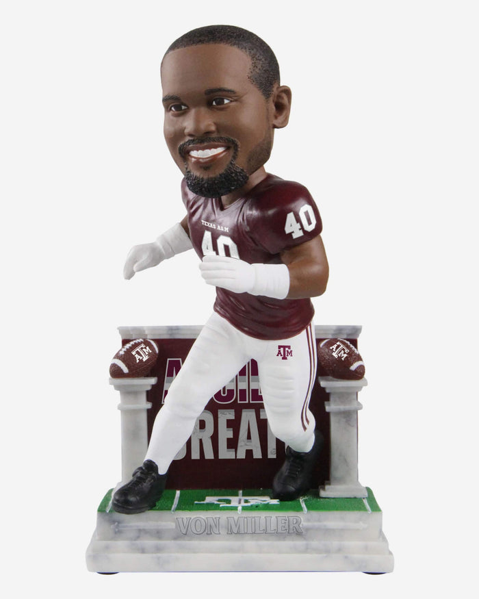 Von Miller Texas A&M Aggies Aggie Greats Bobblehead FOCO - FOCO.com