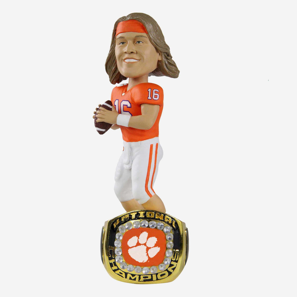Trevor Lawrence Clemson Tigers 2018 Football National Champions Bobblehead FOCO - FOCO.com
