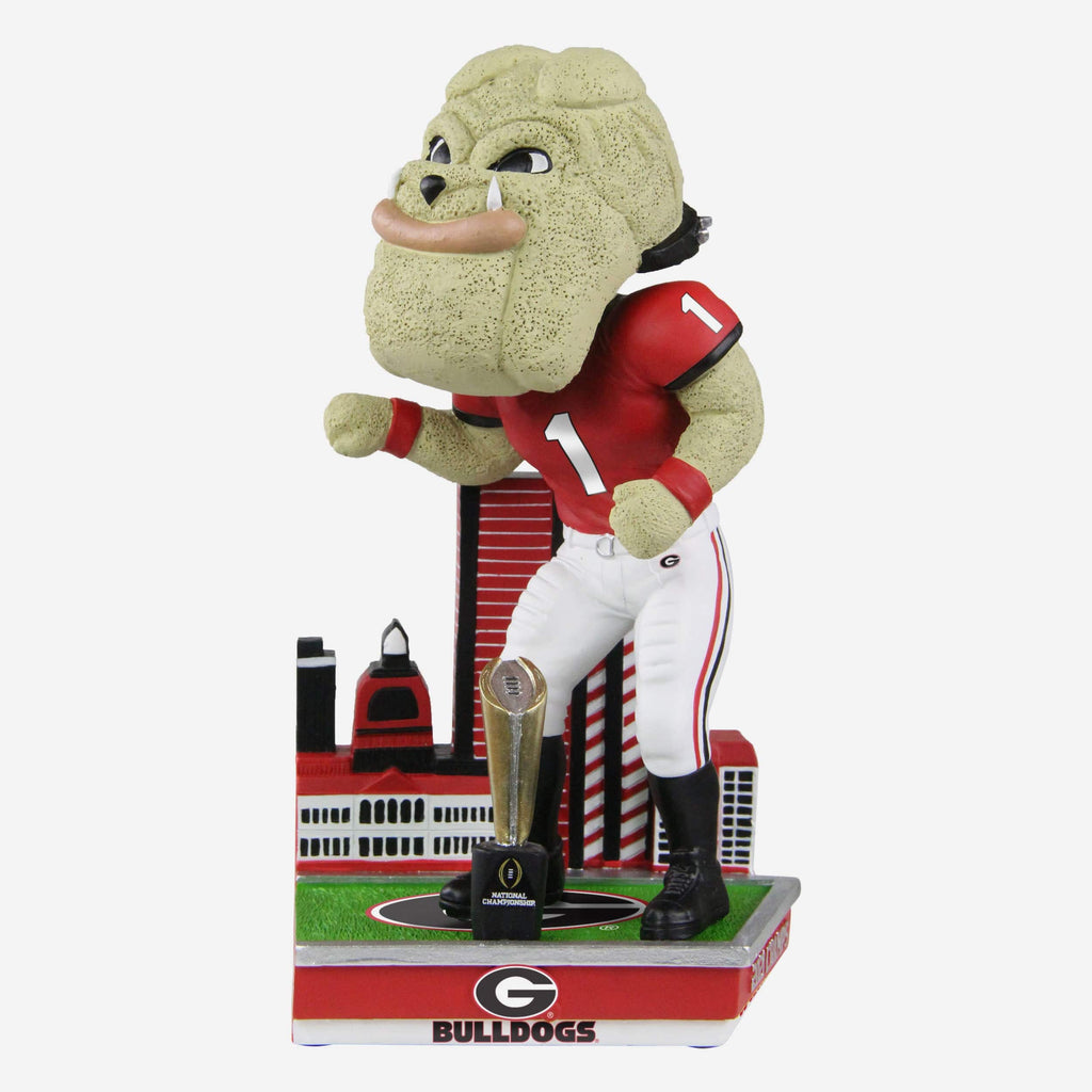 Hairy Dawg Georgia Bulldogs Celebration Dynamic Duo Mascot Bobblehead FOCO - FOCO.com