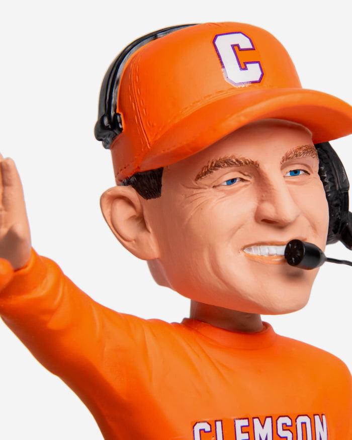 Dabo Swinney Clemson Tigers Mascot Dual Championship Bobblehead FOCO - FOCO.com