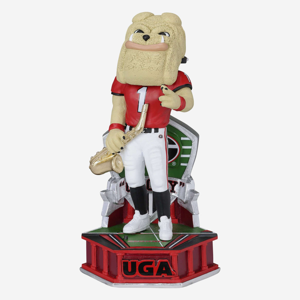 Hairy Dawg Georgia Bulldogs Fight Song Mascot Bobblehead FOCO - FOCO.com