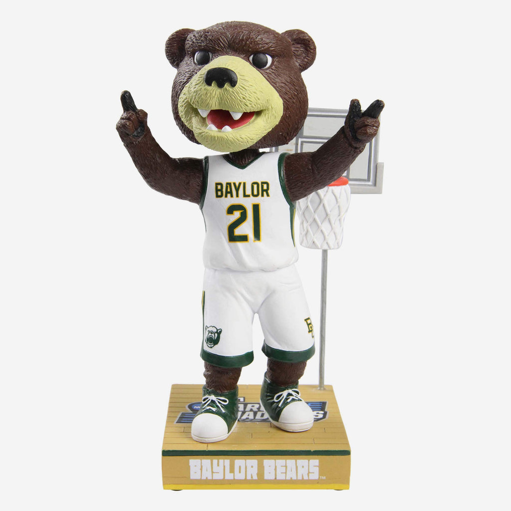 Bruiser Baylor Bears March Madness Mascot Bobblehead FOCO - FOCO.com