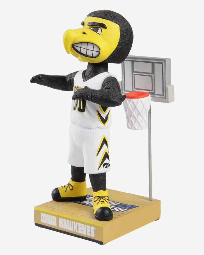 Herky The Hawk Iowa Hawkeyes March Madness Mascot Bobblehead FOCO - FOCO.com