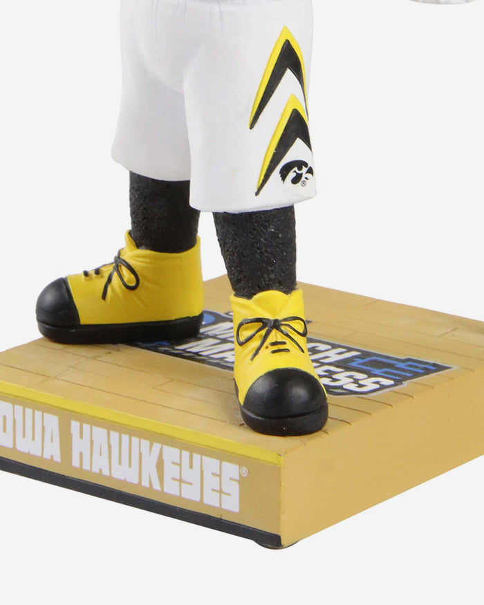 Herky The Hawk Iowa Hawkeyes March Madness Mascot Bobblehead FOCO - FOCO.com