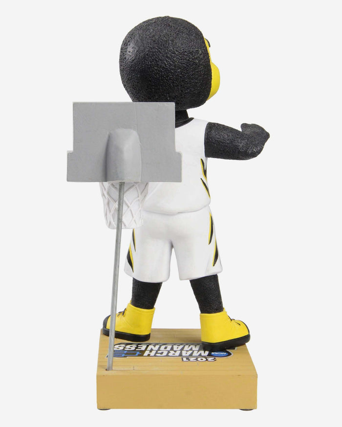 Herky The Hawk Iowa Hawkeyes March Madness Mascot Bobblehead FOCO - FOCO.com