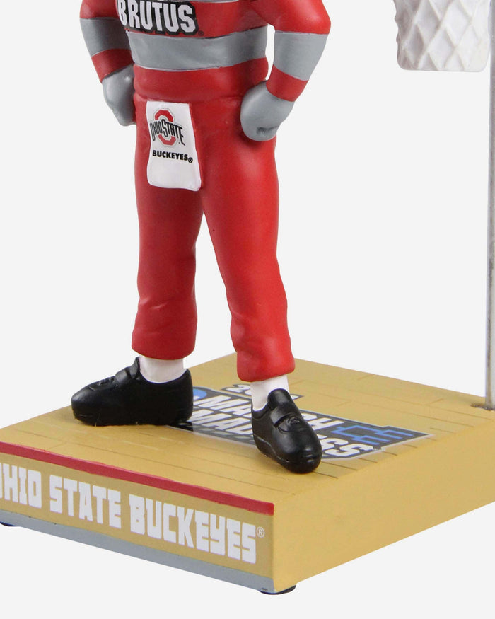 Brutus Buckeye Ohio State March Madness Mascot Bobblehead FOCO - FOCO.com