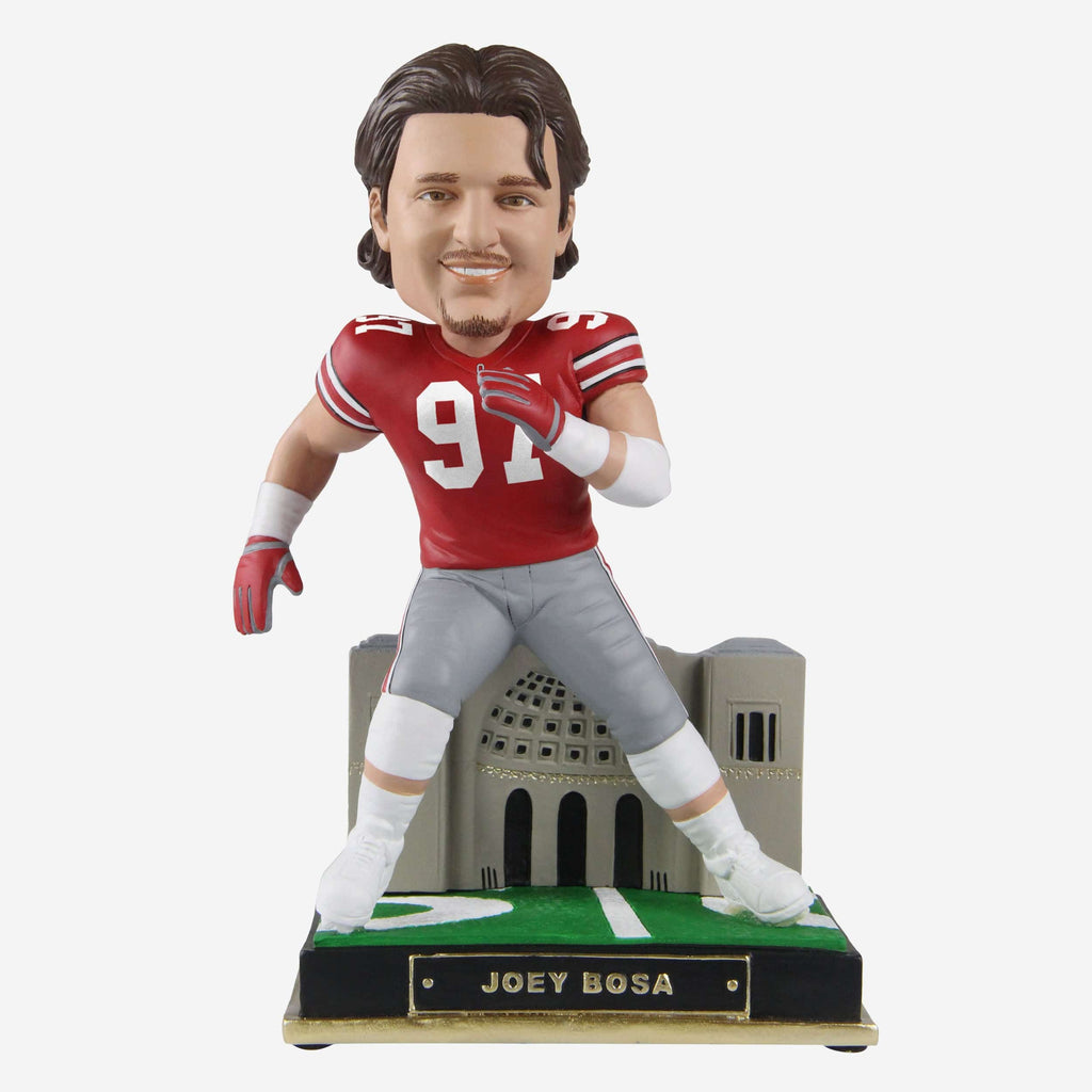 Joey Bosa Ohio State Buckeyes Gates Series Bobblehead FOCO - FOCO.com
