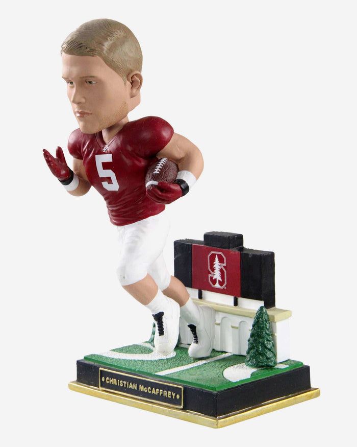 Christian McCaffrey Stanford Cardinal Gates Series Bobblehead FOCO - FOCO.com