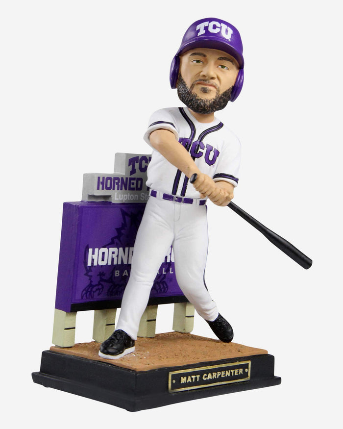 Matt Carpenter TCU Horned Frogs Gates Series Bobblehead FOCO - FOCO.com