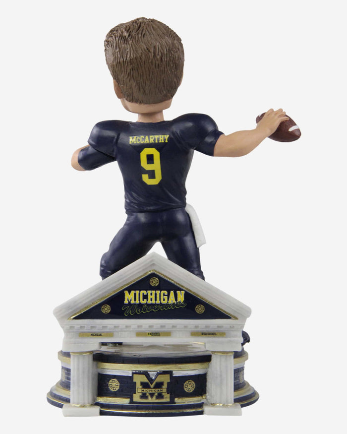JJ McCarthy Michigan Wolverines Football Student Athlete Bobblehead FOCO - FOCO.com