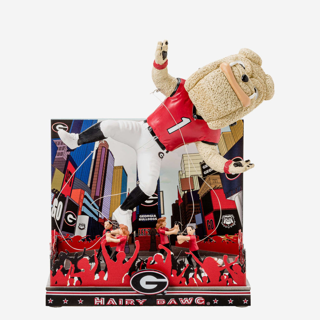 Hairy Dawg Georgia Bulldogs Thanksgiving Mascot Bobblehead FOCO - FOCO.com