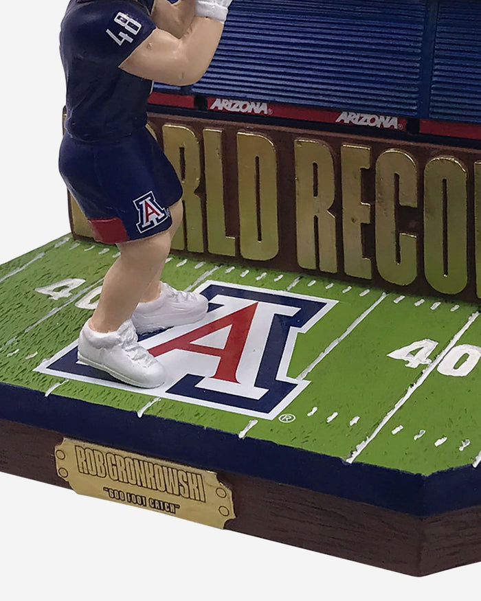 Rob Gronkowski Arizona Wildcats World Record Mini Bobblehead Scene FOCO - FOCO.com