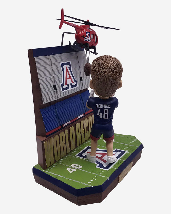 Rob Gronkowski Arizona Wildcats World Record Mini Bobblehead Scene FOCO - FOCO.com