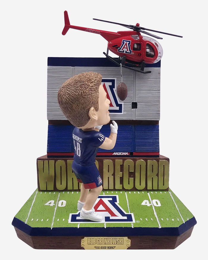 Rob Gronkowski Arizona Wildcats World Record Mini Bobblehead Scene FOCO - FOCO.com