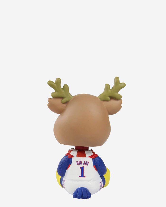 Big Jay Kansas Jayhawks Christmas Mascot Bobble Bro Mini Bobblehead FOCO - FOCO.com