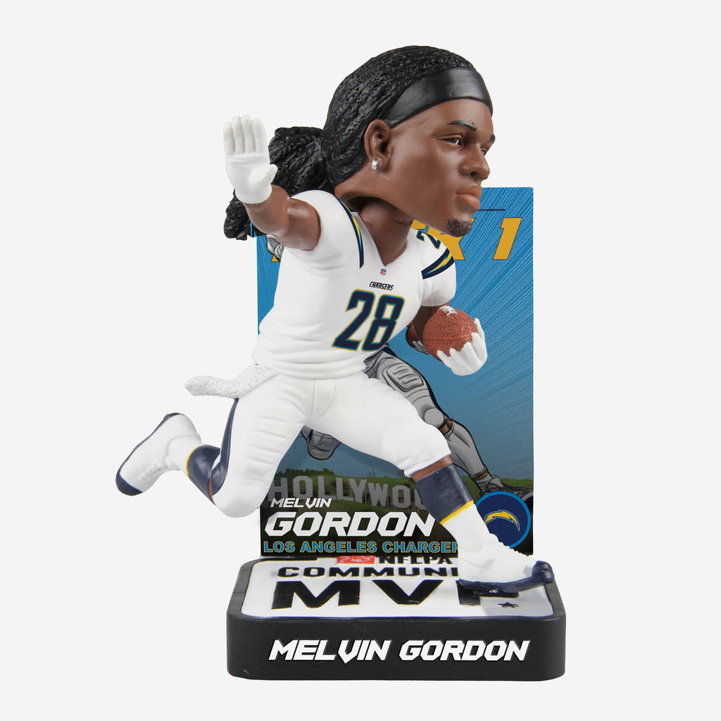 Melvin Gordon 2018 Community MVP Award Bobblehead FOCO - FOCO.com