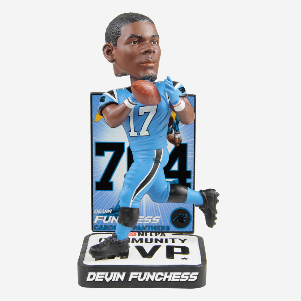 Devin Funchess 2018 Community MVP Award Bobblehead FOCO - FOCO.com