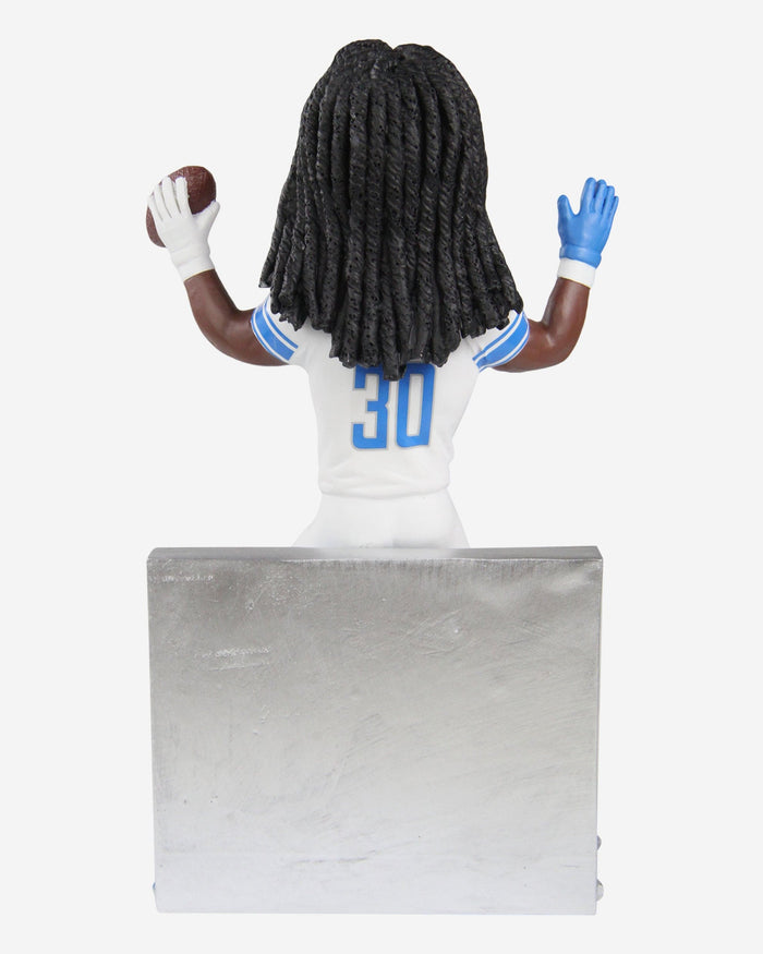 Jamaal Williams Detroit Lions Franchise Single Season Rushing Touchdown Record Bobblehead FOCO - FOCO.com