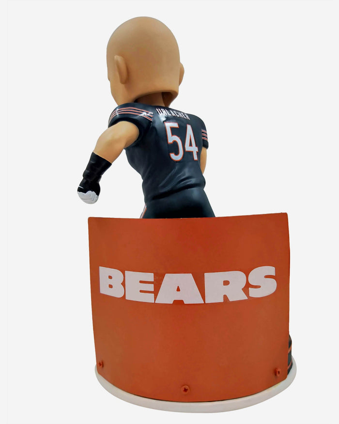 Brian Urlacher Chicago Bears NFL Career Stats Bobblehead FOCO - FOCO.com