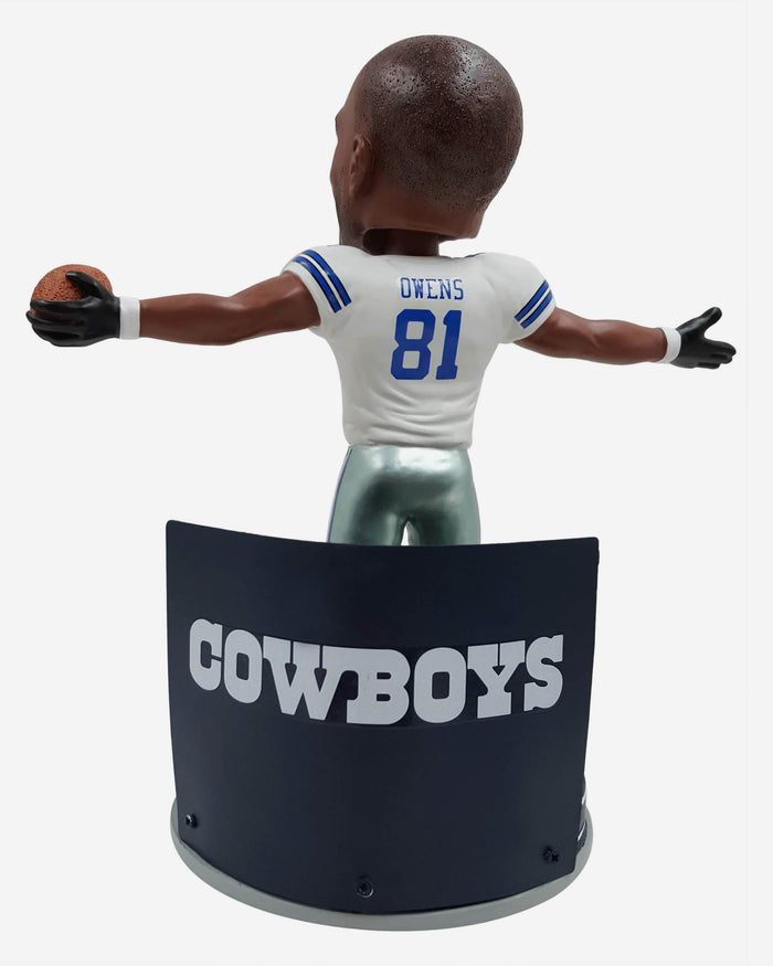 Terrell Owens Dallas Cowboys NFL Career Stats Bobblehead FOCO - FOCO.com