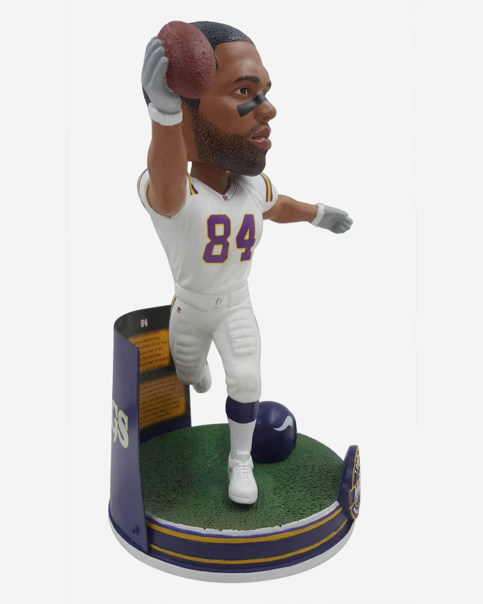 Randy Moss Minnesota Vikings NFL Career Stats Bobblehead FOCO - FOCO.com