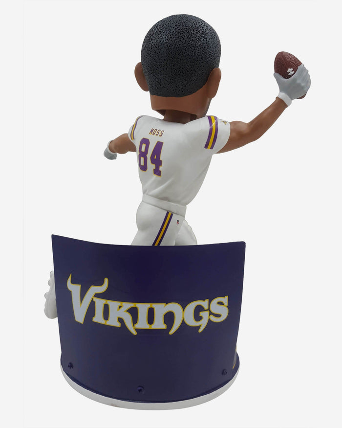 Randy Moss Minnesota Vikings NFL Career Stats Bobblehead FOCO - FOCO.com