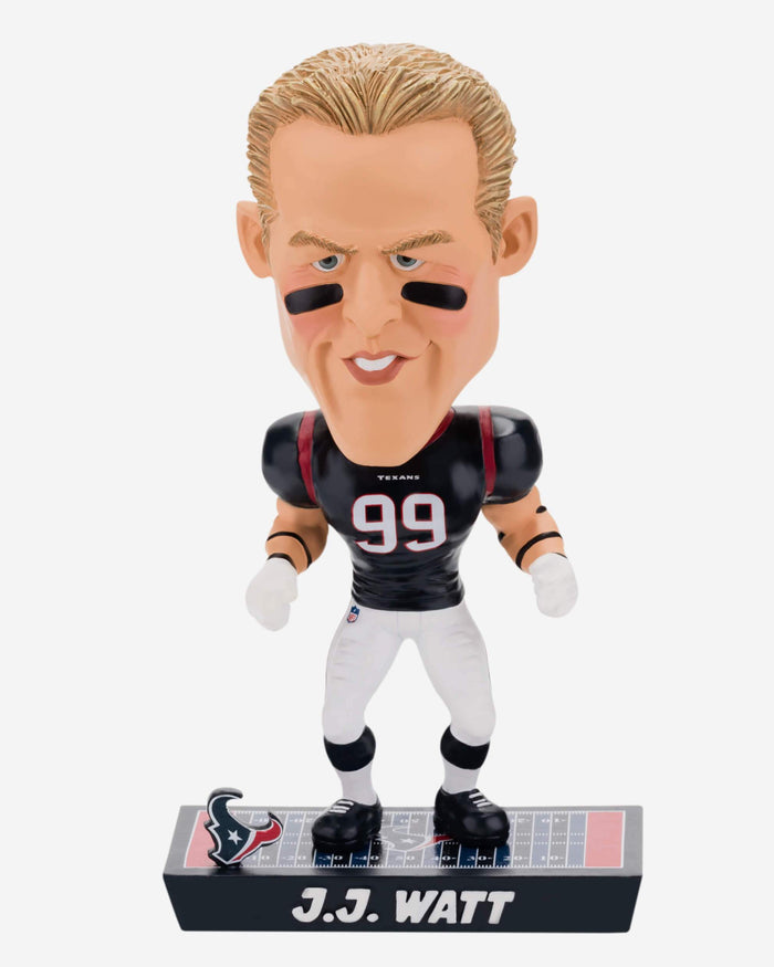 JJ Watt Houston Texans Caricature Bobblehead FOCO - FOCO.com