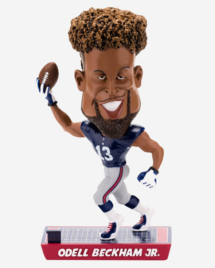 Odell Beckham Jr NY Giants Caricature Bobblehead FOCO - FOCO.com