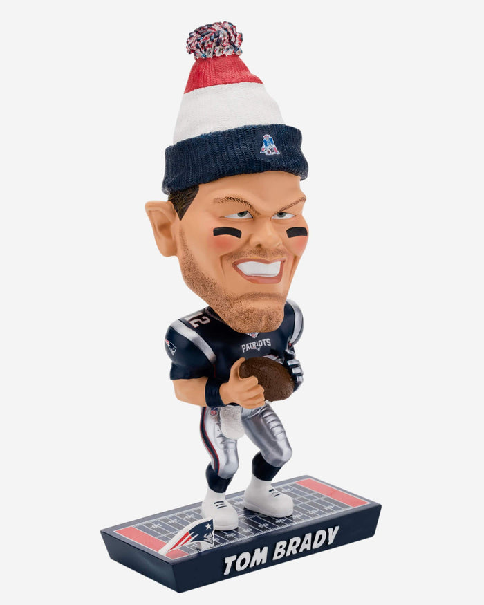 Tom Brady New England Patriots Caricature Bobblehead FOCO - FOCO.com