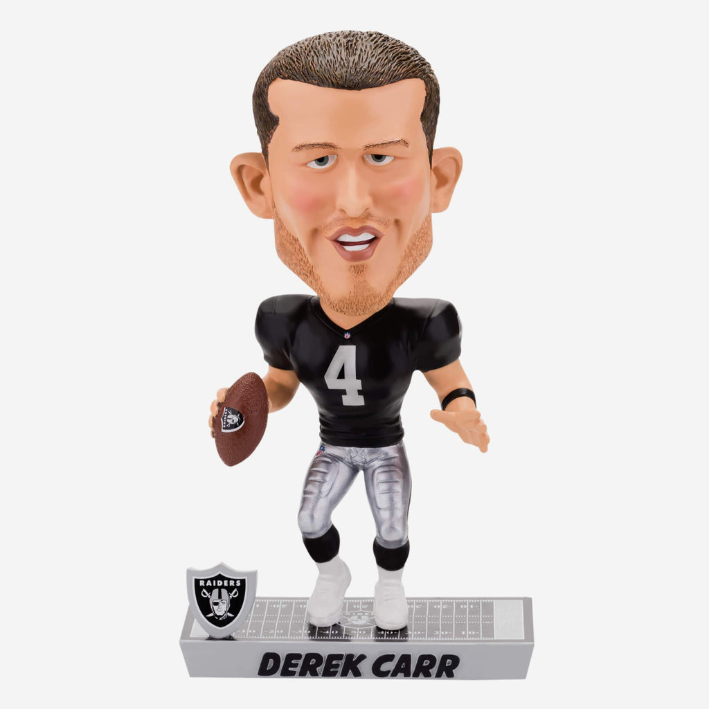 Derek Carr Las Vegas Raiders Caricature Bobblehead FOCO - FOCO.com