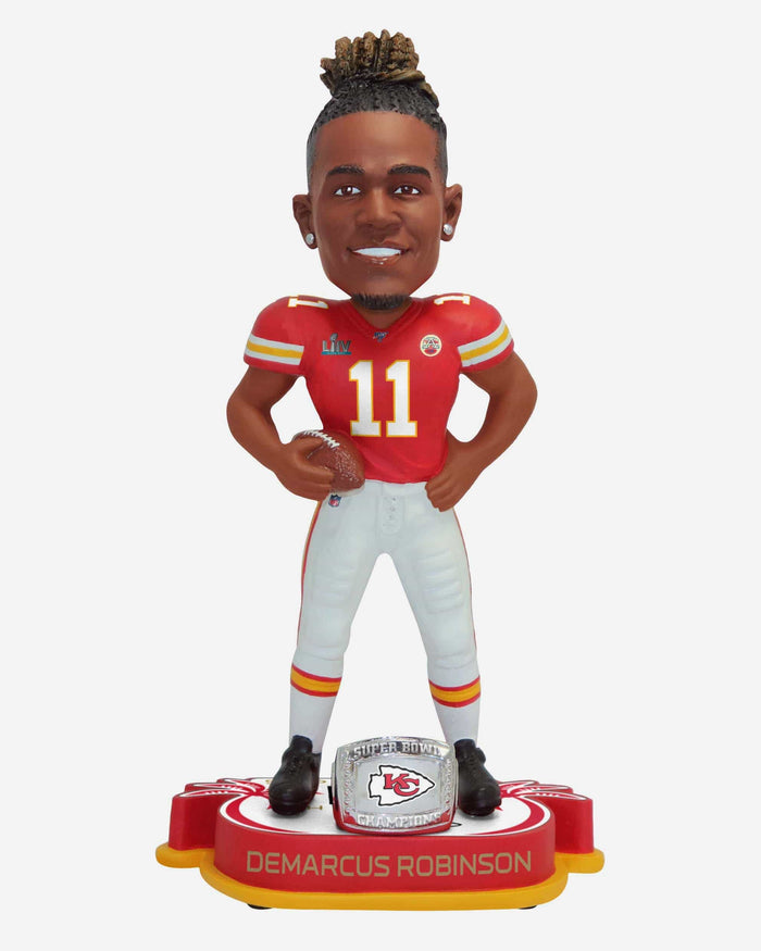 Demarcus Robinson Kansas City Chiefs Super Bowl LIV Champions Bobblehead FOCO - FOCO.com