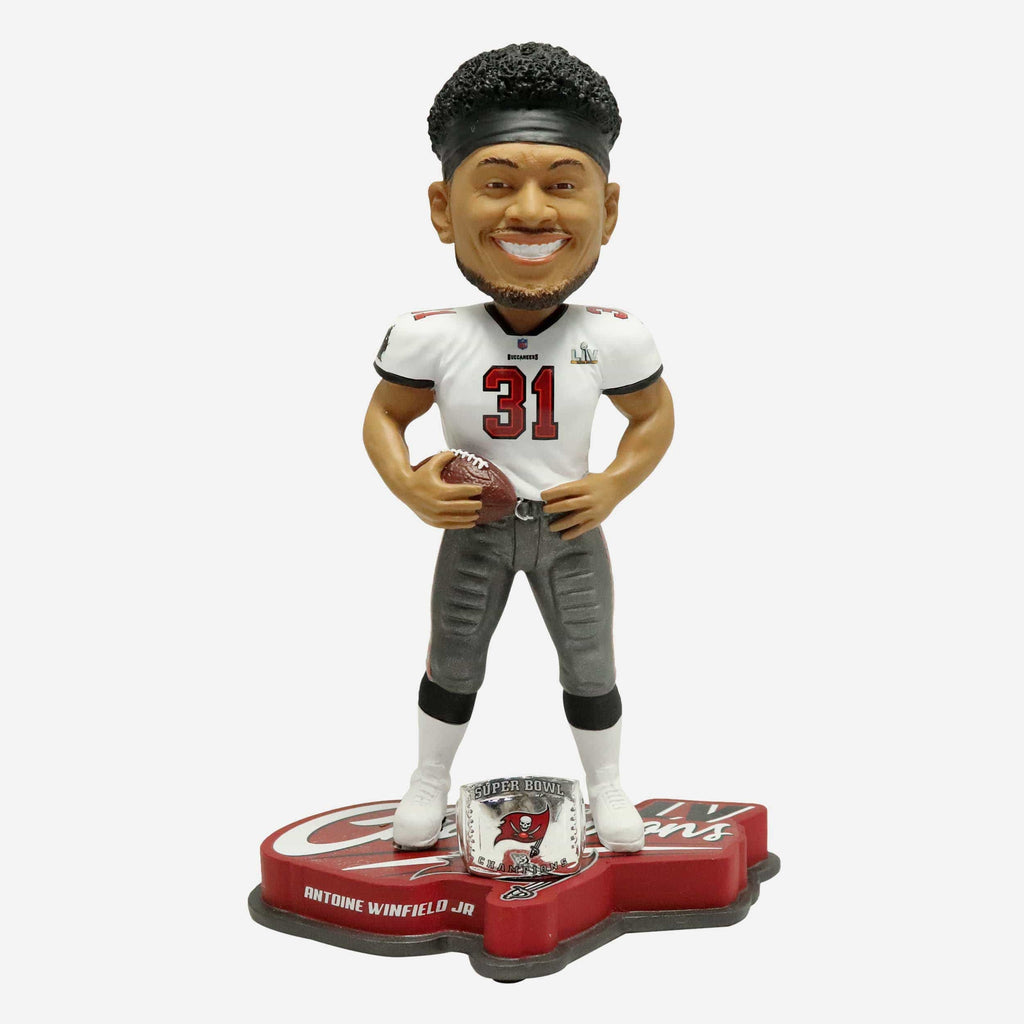 Antoine Winfield Jr Tampa Bay Buccaneers Super Bowl LV Champions Bobblehead FOCO - FOCO.com