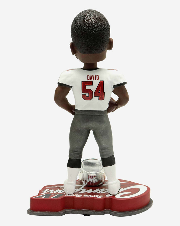 Lavonte David Tampa Bay Buccaneers Super Bowl LV Champions Bobblehead FOCO - FOCO.com
