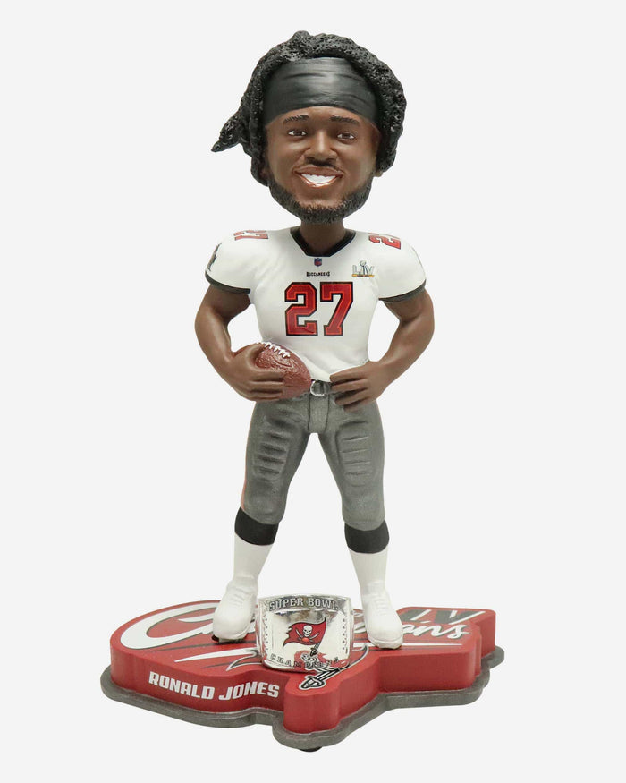 Ronald Jones II Tampa Bay Buccaneers Super Bowl LV Champions Bobblehead FOCO - FOCO.com