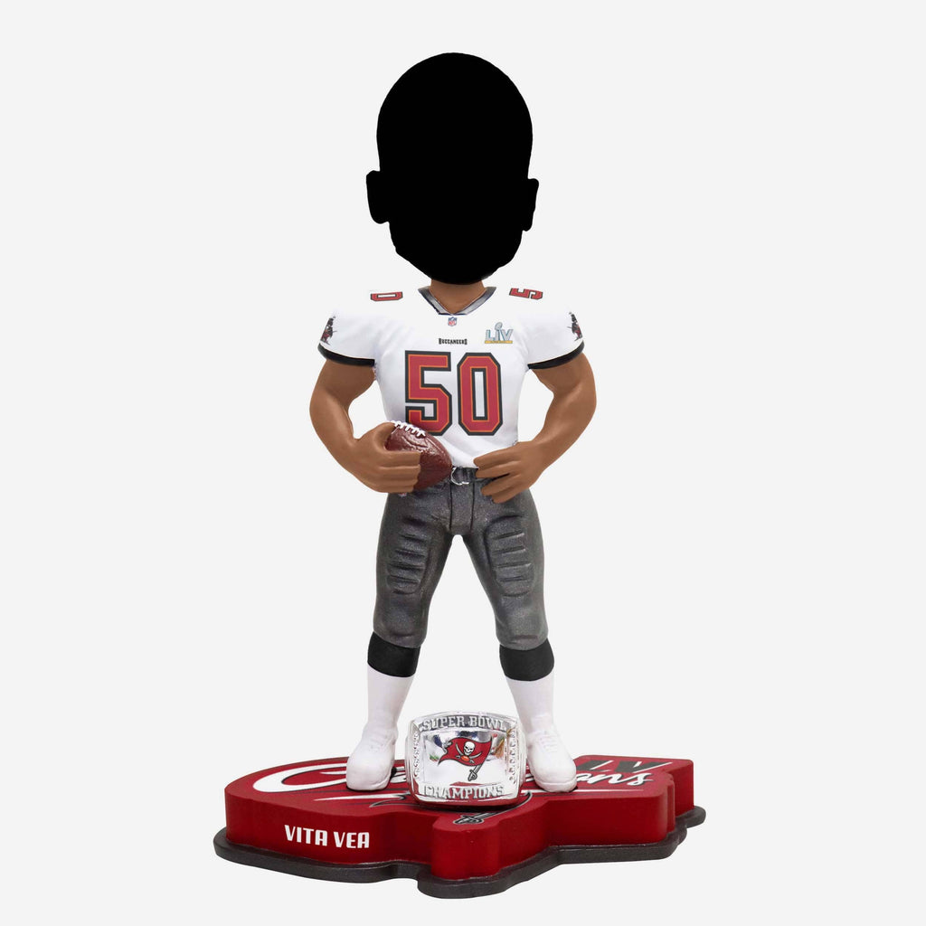 Vita Vea Tampa Bay Buccaneers Super Bowl LV Champions Bobblehead FOCO - FOCO.com