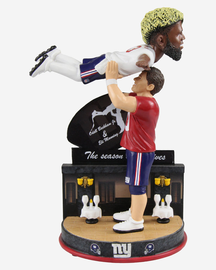 Eli Manning and Odell Beckham Jr New York Giants Dancing Bobblehead FOCO - FOCO.com