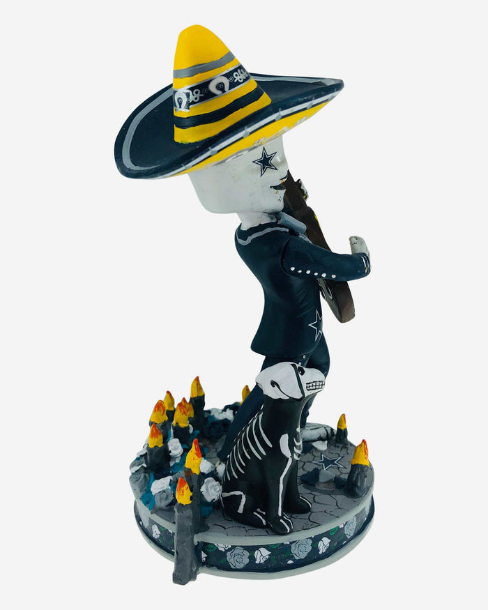 Dallas Cowboys Day Of The Dead Candle Base Bobblehead FOCO - FOCO.com