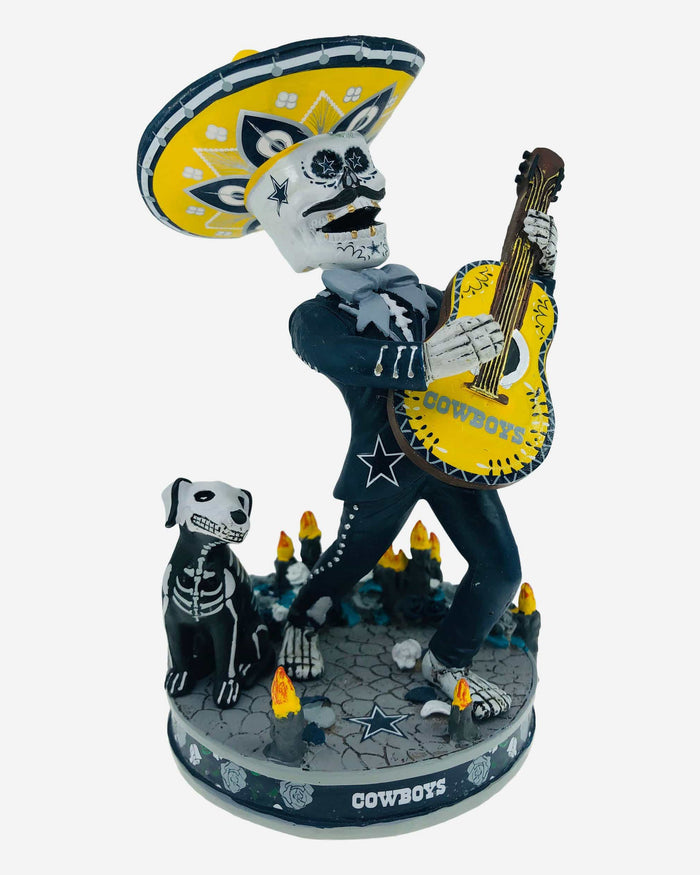 Dallas Cowboys Day Of The Dead Candle Base Bobblehead FOCO - FOCO.com