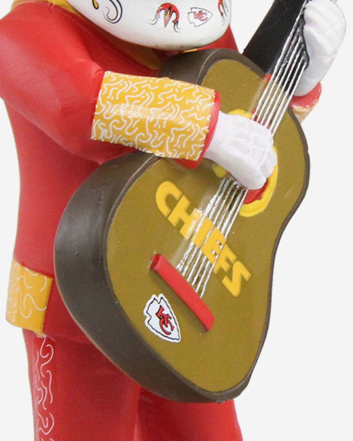 Kansas City Chiefs Day Of The Dead Guitar Bobblehead FOCO - FOCO.com