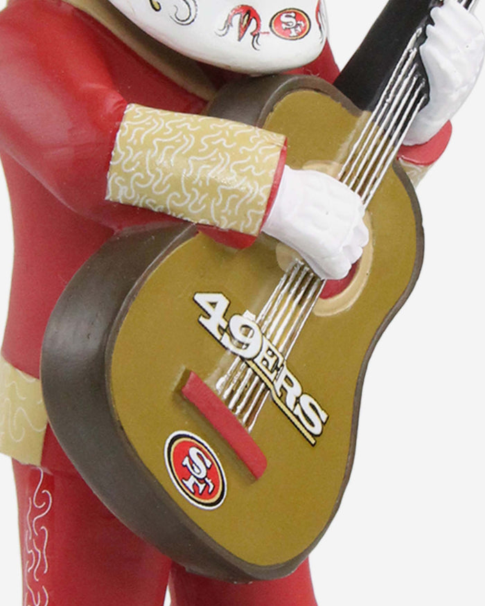 San Francisco 49ers Day Of The Dead Guitar Bobblehead FOCO - FOCO.com