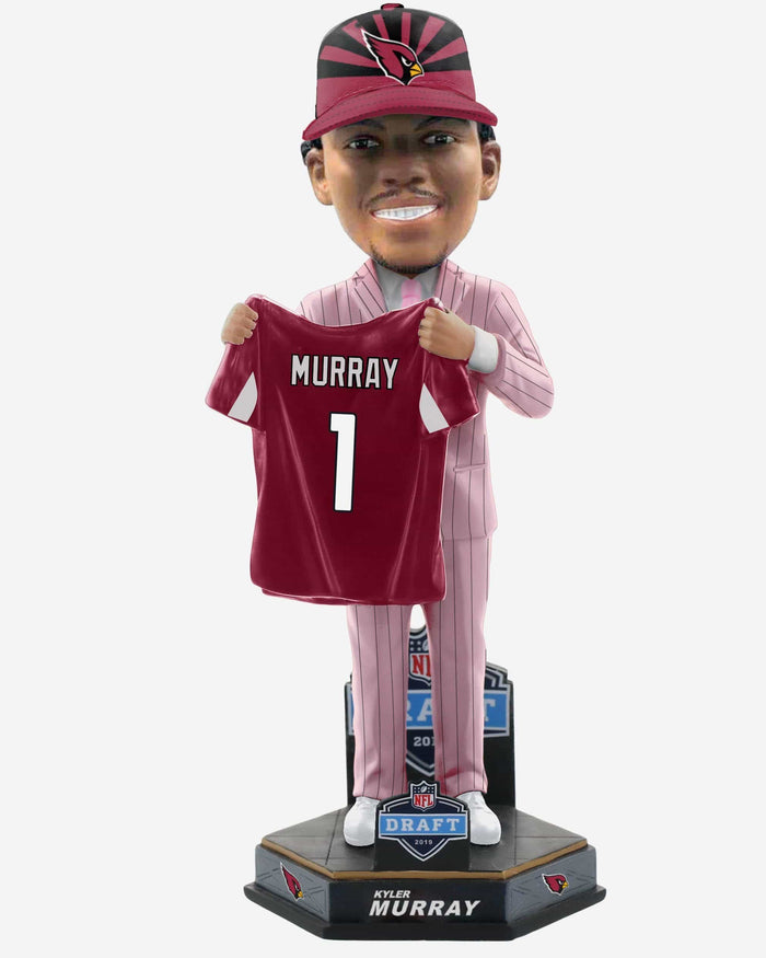 Kyler Murray Arizona Cardinals 2019 NFL Draft Pick #1 Bobblehead FOCO - FOCO.com