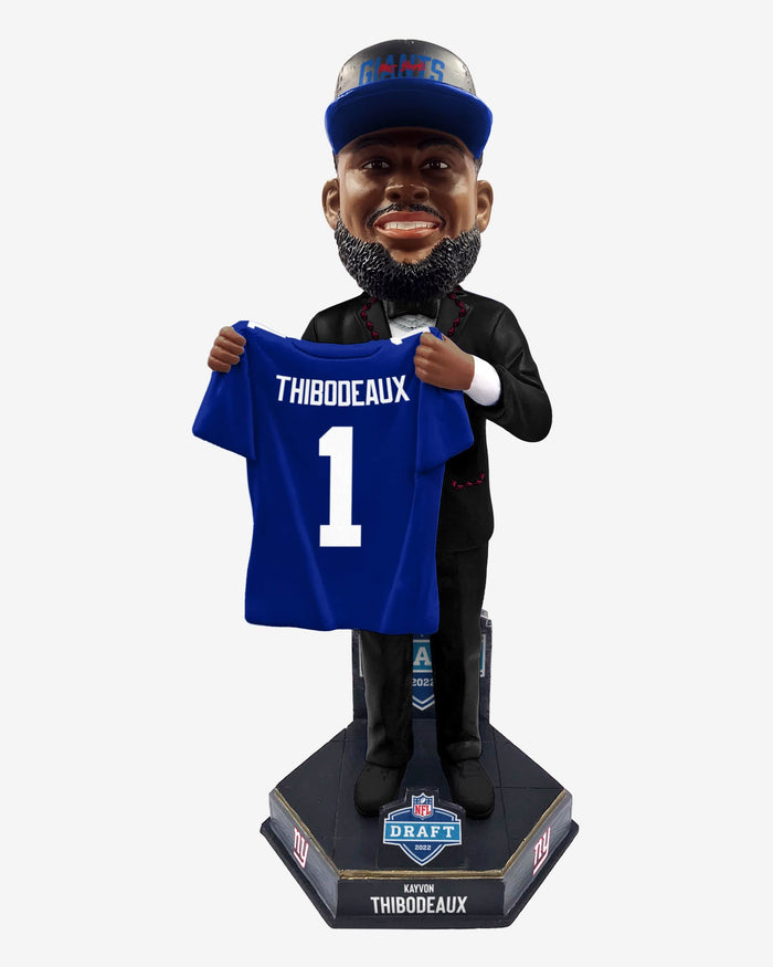 Kayvon Thibodeaux New York Giants 2022 Draft Pick Bobblehead FOCO - FOCO.com