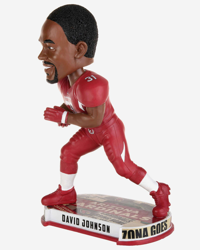 David Johnson Arizona Cardinals Headline Bobblehead FOCO - FOCO.com