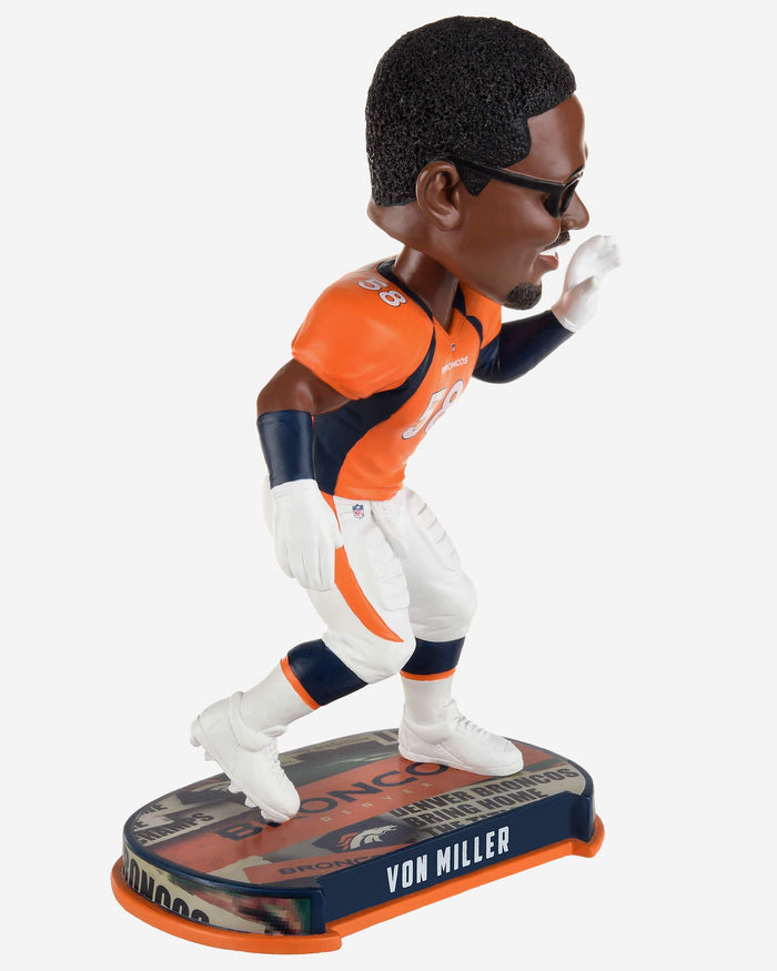 Von Miller Denver Broncos Headline Bobblehead FOCO - FOCO.com