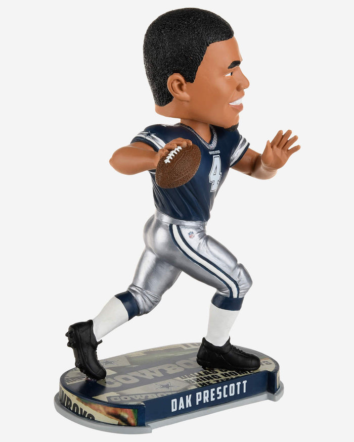 Dak Prescott Dallas Cowboys Headline Bobblehead FOCO - FOCO.com