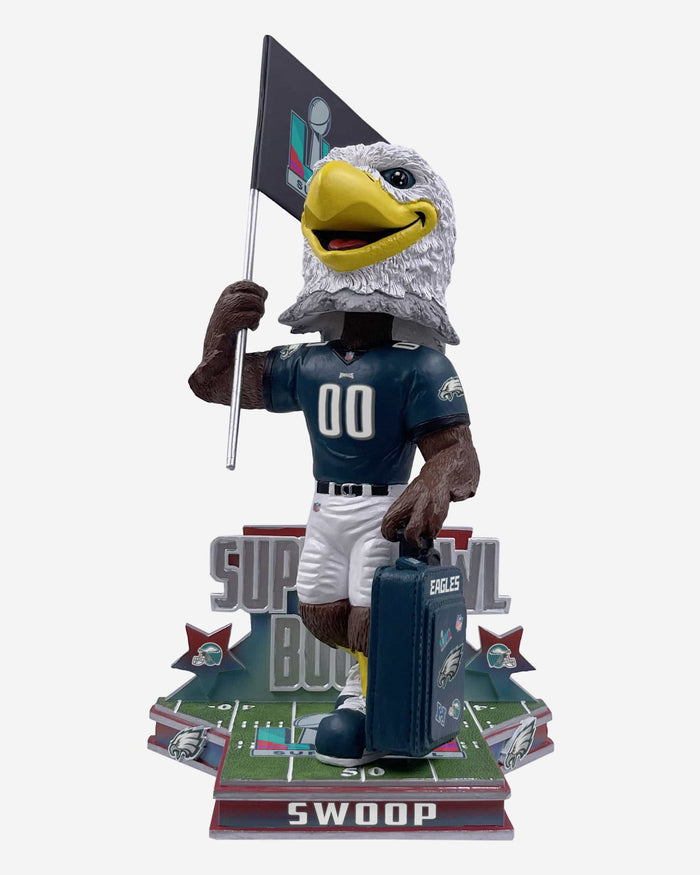 Swoop Philadelphia Eagles Super Bowl LVII Bound Mascot Bobblehead FOCO - FOCO.com