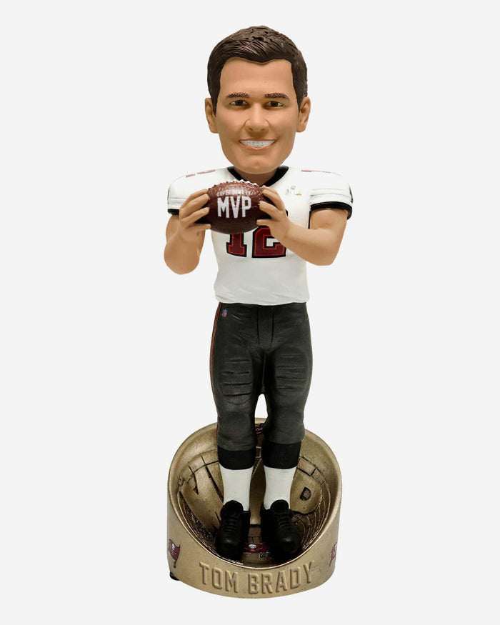 Tom Brady Tampa Bay Buccaneers Super Bowl LV Champions MVP Bobblehead FOCO - FOCO.com