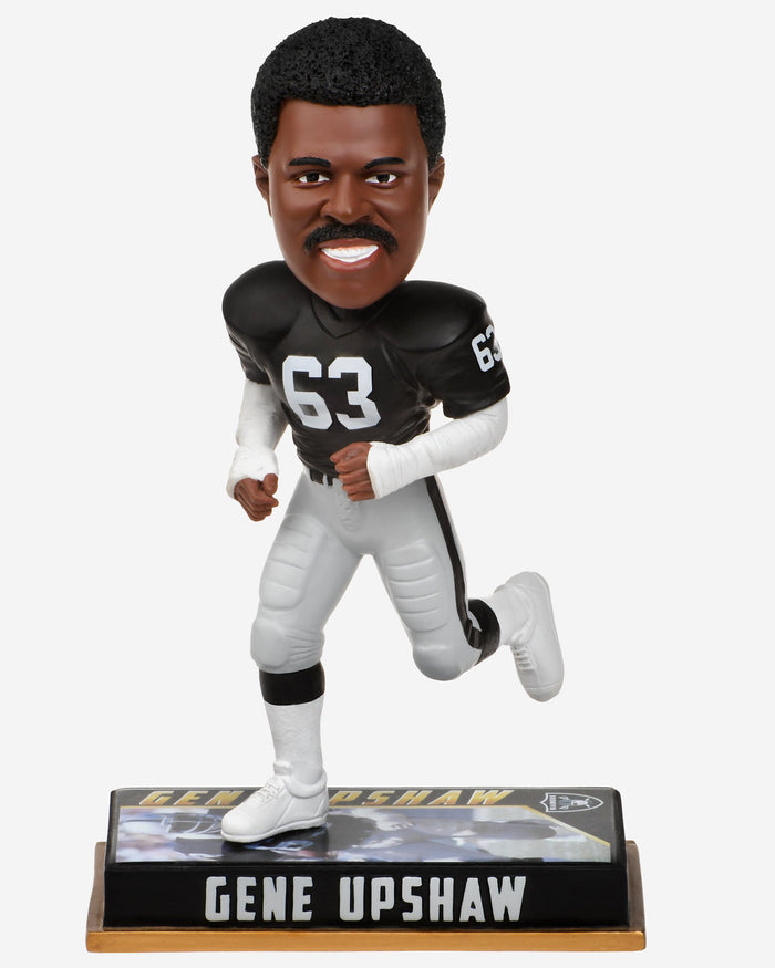 Gene Upshaw Las Vegas Raiders Retired Bobblehead FOCO - FOCO.com